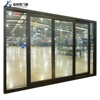 Ventanas Corredizas de Aleación de Aluminio a Prueba de Robos con Diseño Americano Personalizado, Rejilla Magnética, Aislamiento Térmico Moderno, Energy Star