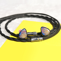 Câble audio de mise à niveau plaqué argent pour écouteurs avec prise remplaçable Jack 2.5mm/3.5mm/4.4mm