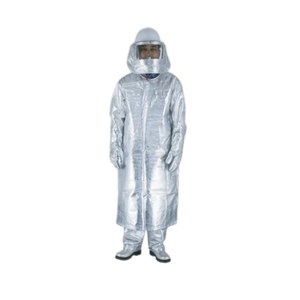 Nuevo diseño 1000 grados ropa de seguridad <span class=keywords><strong>antiradiación</strong></span> <span class=keywords><strong>traje</strong></span> de papel de aluminio con <span class=keywords><strong>traje</strong></span> de resistencia al calor radiante - Product Image 1