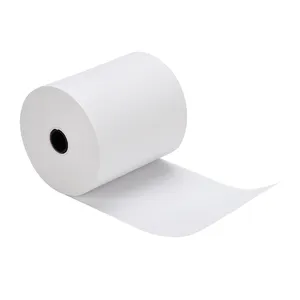 Rollo de papel térmico de 80x80mm, 57x40mm, suministro directo de fábrica, papel de caja registradora de 80mm para POS, banco, cajero automático, rollo de papel térmico para recibos