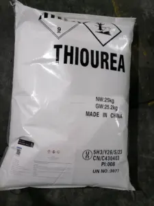 Factory Supply Agrochemical Intermediates Industrial Thiourea  CAS 62-56-6 