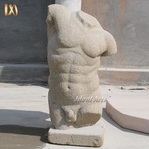Busto de torso de mármol, diseño vintage personalizado, Ideal para arte - Product Image 6