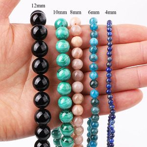 Vente en gros de <span class=keywords><strong>pierre</strong></span> naturelle 6/8/10mm perles de <span class=keywords><strong>pierre</strong></span> turquoise d'amérique pour la fabrication de bijoux - Product Image 5