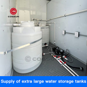 Remolque de Baño Móvil Cogsun, Remolque de Baño Temporal para Fiestas, Remolque de Baño de Lujo para Alquilar - Product Image 3