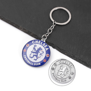 Llavero Metálico Colorido de la Selección Nacional de Fútbol para Fanáticos del Barcelona, Colgante de Aleación de Zinc, Regalo Moderno y Sencillo - Product Image 6