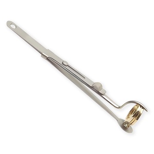 Pince à soudure professionnelle en acier inoxydable pour bijoux, outils de fabrication de bijoux à verrouillage croisé, pince conique pour sertissage de pierres baguette, DIY - Product Image 1