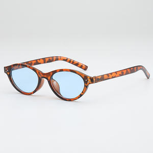 2026 नई क्रॉस-बॉर्डर इंटरनेट लोकप्रिय बिल्ली के आंख धूप का चश्मा Uv400 सुरक्षा पूर्ण फ्रेम फैशन व्यक्तिगत चावल नाखून यूनिसेक्स - Product Image 5