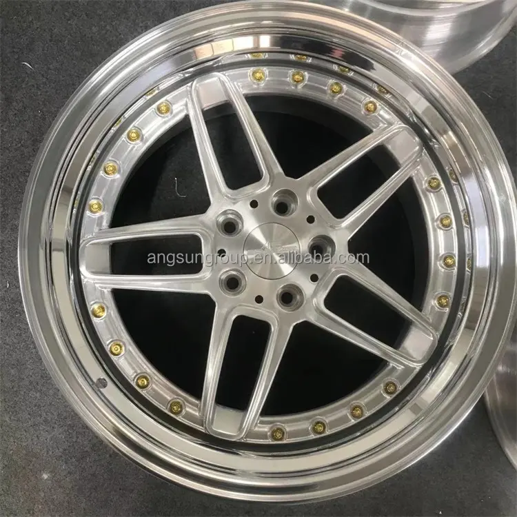 Hochwertige 15 bis 26 Zoll 3 Stück geschmiedetes Split Wheel Custom AC Schnitzer Typ 3 Leichtmetall rad für BMW e24 e30 e34 e36 e38