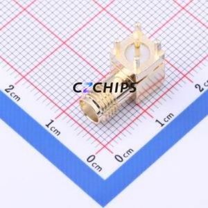 HJ-SMA451 RF Coaxial Connector Through hole Component (THT) Connector Board-to-Board Inner Hole 1 5.35mm - Product Image 1