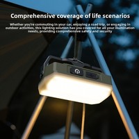 Lampe de camping LED extérieure haute luminosité 10W, angle de faisceau de 180 degrés, gradation réglable, lampe de jardin portable