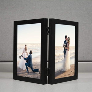 4x6 khung hình đôi khung ảnh bản lề dọc <span class=keywords><strong>2</strong></span> mở khung gấp gia đình cắt dán - Product Image 3