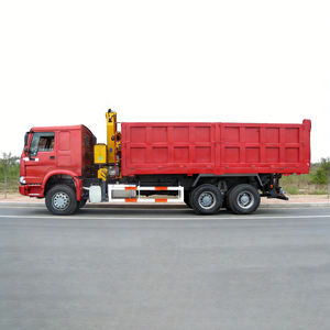 Camion benne Sinotruk sur mesure 6x4 robuste avec grue pour le transport minier et les chantiers <span class=keywords><strong>de</strong></span> construction - Product Image 3
