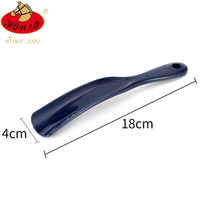 Chausse-pied en plastique durable et écologique avec logo personnalisé, 7,1 pouces (18 cm), pour bottes et chaussures pour femmes, articles d'hôtel