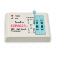 Programmeur USB haute vitesse SPI USB 2.0 pour puces EEPROM 24 25 93 et Flash BIOS 25 avec kit de brûleur à clip de socket SOP EZP2019