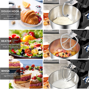 Mezclador <span class=keywords><strong>de</strong></span> alimentos con soporte multifunción 5 en 1, electrodomésticos <span class=keywords><strong>de</strong></span> cocina, mezcladores <span class=keywords><strong>de</strong></span> alimentos con licuadora y picadora <span class=keywords><strong>de</strong></span> carne - Product Image 3