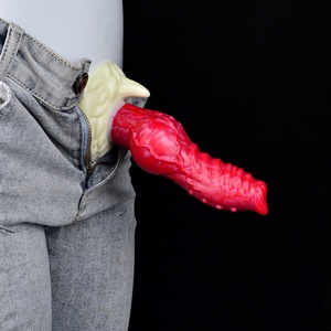 Etsy Drop Shipping Liquid Silicone Horse Hanging Penis Anal Plug for Women Adult Erotic Vaginal Anal Massage Masturbation <b>Dildo</b> - Product Image 3