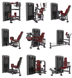 Equipo de ejercicio de cable de fila cargado de pila de servicio pesado ajustable Lat Pull Down y máquina de fila sentada Estación de polea alta y baja - Product Image 3