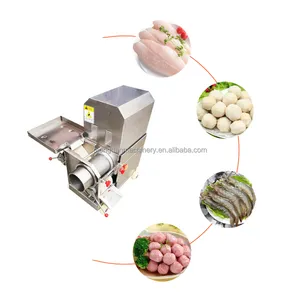 Máquina para hacer filetes picados de pescado de acero inoxidable, separador de carne de hueso de pescado, máquina para quitar huesos de pescado