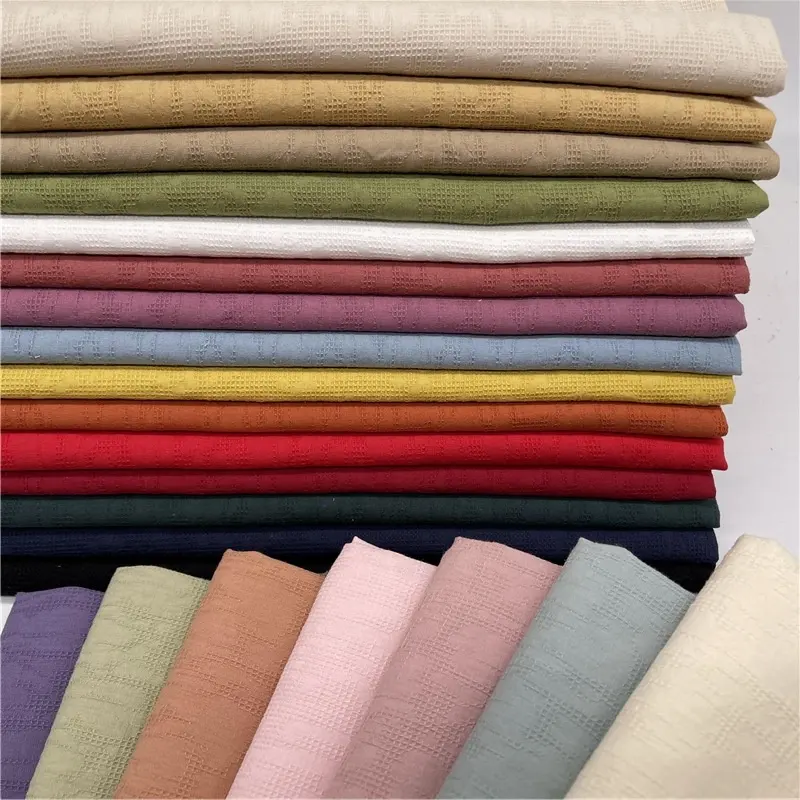Tops fashionable upholstery hometextile hakoba 145gsm jacquard curtain 100 cotton fabrics for clothing