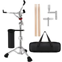 Universal Aluminum Alloy Snare Drum Pads Accessories Stand for Drum Percussion