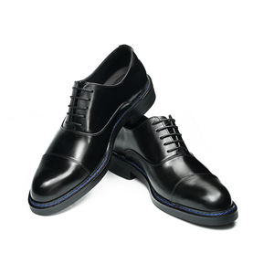 2025 nouveau Style hommes fabriqués à la main en cuir véritable Oxford chaussures à la mode chaussures de mariage à bout pointu pour le printemps - Product Image 3