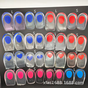 Tappetino per <span class=keywords><strong>tacco</strong></span> antiusura con soletta a mezza taglia per tacchi alti spessi ammortizzanti accessori moda sportivi - Product Image 2