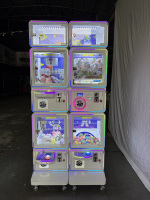 Distributeur automatique de jouets amusants à monnayeur avec prix aléatoires pour l'intérieur, modèle Toda Cartoon