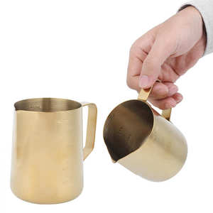 Personnalisable 304 Acier Inoxydable Métal Café Lait Moussant Tasse Moderne 1000ml Barista <span class=keywords><strong>Pichet</strong></span> À Vapeur Espresso <span class=keywords><strong>Pichet</strong></span> À Lait - Product Image 1