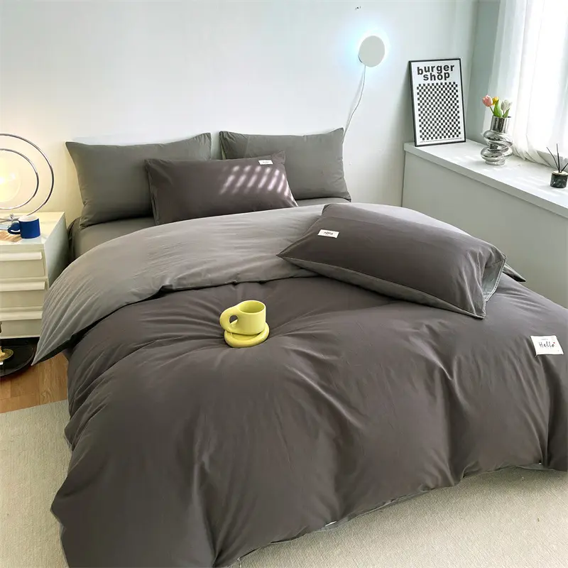 Ensemble De Literie Juego De Cama Duvet Cotton Comforter Bedding Sets Collections Cotton Comforter Bed Duvet Cover Set