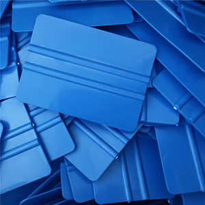 Universal Hardware Tools Scraper Big Blue Plastic Durable Glass Cleaning <b>Squeegee</b> - Product Image 1