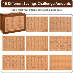<span class=keywords><strong>Caja</strong></span> de dinero de madera 10000 para <span class=keywords><strong>ahorro</strong></span> de efectivo con contador de monedas, <span class=keywords><strong>ahorro</strong></span> de efectivo, desafío, <span class=keywords><strong>caja</strong></span> de <span class=keywords><strong>ahorro</strong></span> de dinero de madera, <span class=keywords><strong>caja</strong></span> de dinero de madera para niños - Product Image 4