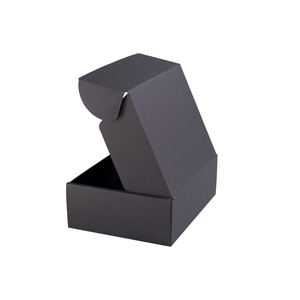 Produk Terlaris Di Dunia Permukaan Hitam Mengkilat dengan Font Sederhana Kemasan Kotak Kertas Bergelombang Kualitas Tinggi - Product Image 6