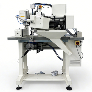 Máquina de Coser Automática Programable de 2 Agujas de Alta Velocidad para Coser Lazos de Cinturón en Jeans, Pantalones Casuales y Pantalones de Vestir - Product Image 4