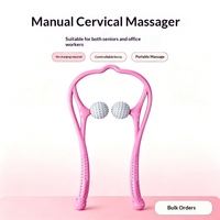 Masseur de colonne cervicale, bâton de massage en matériau PP, unisexe, entraîneur de force des bras, relaxant musculaire pour le yoga, modèle 6066