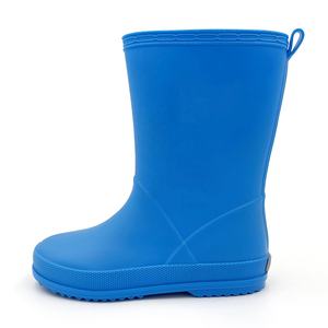 Bottes de pluie personnalisables YL-25235 pour enfants OEM/ODM-Bottes pour enfants en PVC imperméables en gros, conception légère antidérapante - Product Image 2