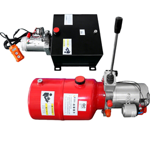 Groupe <span class=keywords><strong>hydraulique</strong></span> avec vanne de commande à distance par câble - <span class=keywords><strong>12V</strong></span>/24V CC simple/double action <span class=keywords><strong>pour</strong></span> <span class=keywords><strong>remorque</strong></span> basculante OEM - Product Image 2
