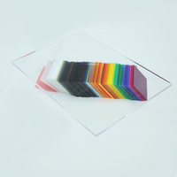 Feuille acrylique transparente de haute qualité, taille personnalisée, feuille de PMMA