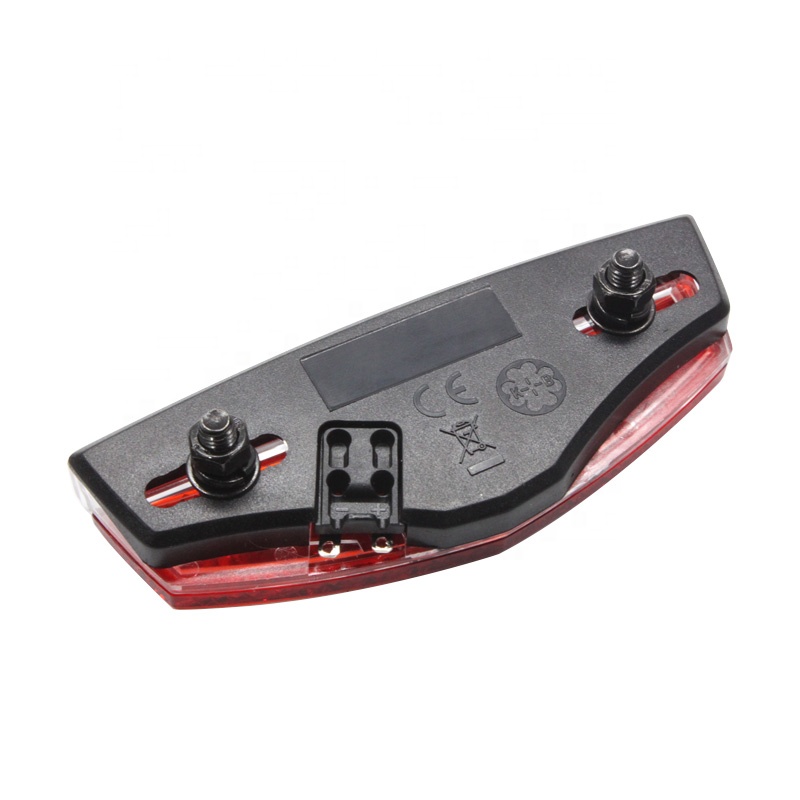 Водонепроницаемый светодиодный задний фонарь для велосипеда, 6-48 в