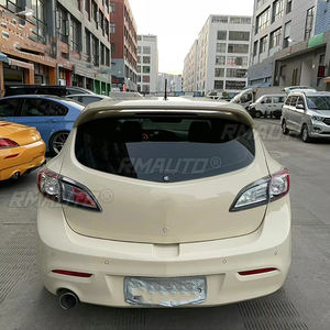 Alerón Trasero de Fibra de Carbono Real para Mazda 3 Hatchback, Alerón para Ventana Trasera, Alerón Central, Accesorios para Mazda3 2011-2015 - Product Image 4