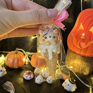 <span class=keywords><strong>Galletas</strong></span> de Halloween con diseño de <span class=keywords><strong>monstruo</strong></span> de dibujos animados, con forma de helado y flor, dulces, envasadas a granel - Product Image 2