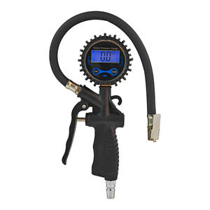 Pistola de <span class=keywords><strong>presión</strong></span> de <span class=keywords><strong>neumáticos</strong></span> de alta calidad Mesa de pantalla digital Manguera de goma Medidor de inflado de <span class=keywords><strong>neumáticos</strong></span> - Product Image 1