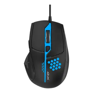 6D USB GX5 Wired Mouse Programmable Optical Gaming Mouse for Desktop PC Laptop Computer