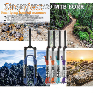 Fourche avant de vélo de montagne de haute qualité 27,5/29 pouces, amortisseur pneumatique de route, disque en magnésium 120 mm FKA404, XTOS-1, vélo de route - Product Image 5