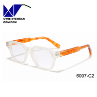 Monture de prescription carrée pleine monture en TR90 et métal, taille 49-20-150, personnalisable OEM, verres PC anti-lumière bleue, unisexe, pour adultes, MOQ