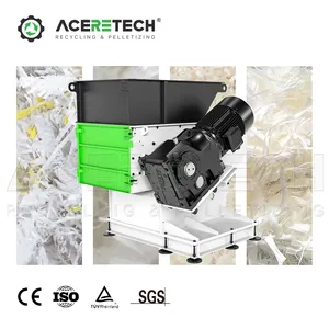 Easy To Operate LS800 Waste Plastic Ton Bags Recycling Shredder Machine Grinder Shredder