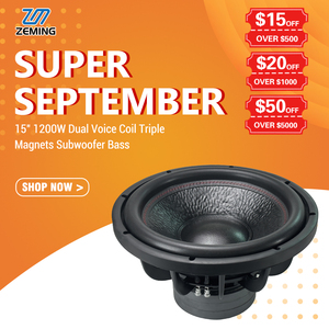 Loa siêu trầm ô tô 3000W, loa trầm ô tô tần số thấp, loa bass 15 inch - Product Image 2