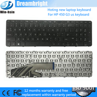 Backlit US Layout Keyboard for HP ProBook 450 G3 455 G3 470 G3 Series Laptop Replacement Keyboard New