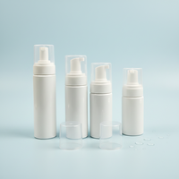 Bouteille en plastique PET avec pompe à mousse en silicone, 100 ml, 120 ml, 150 ml, 200 ml, pour mousse nettoyante