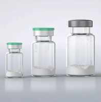 Flacon en verre de 30 ml avec bouchon en caoutchouc pour adjuvant de vaccin, scellage de précision, pour laboratoire