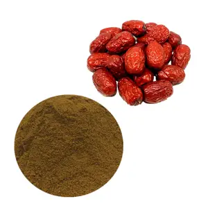 Voedingssupplement Grondstof Rode Jujube Extract Poeder Gedroogde Rode Datum PE Polysaccharide